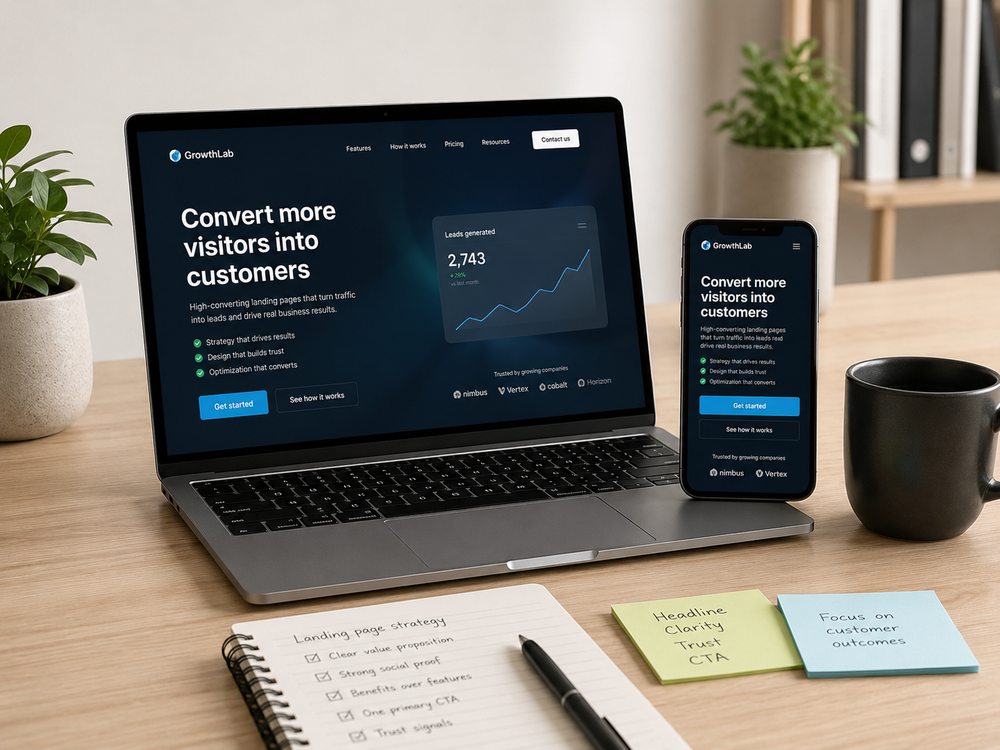 Landing page